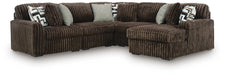 Midnight-Madness Sectional with Chaise - CasaBella Furniture (San Antonio, TX)