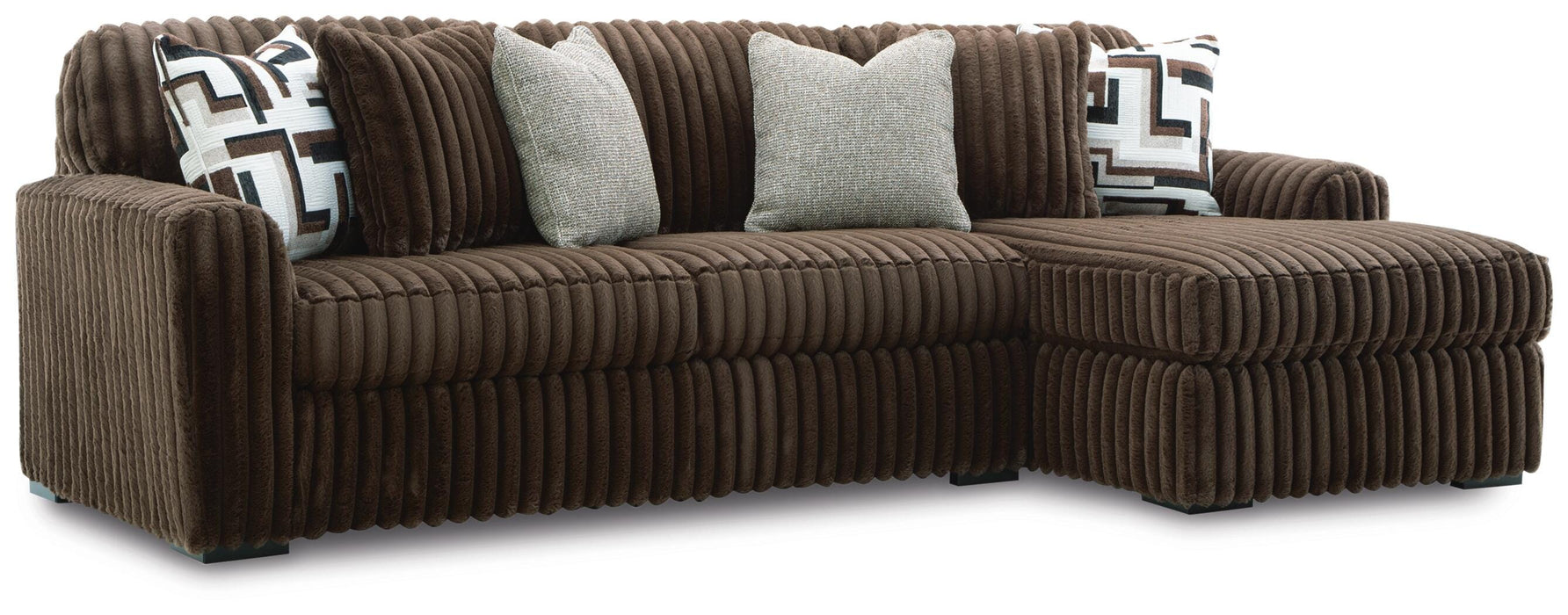 Midnight-Madness Sectional Sofa with Chaise - CasaBella Furniture (San Antonio, TX)