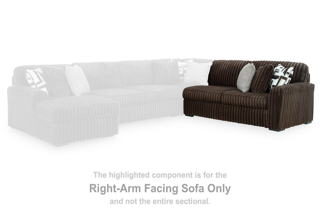 Midnight-Madness Sectional with Chaise - CasaBella Furniture (San Antonio, TX)