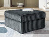 Midnight-Madness Oversized Accent Ottoman - CasaBella Furniture (San Antonio, TX)