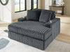 Midnight-Madness Oversized Chaise - CasaBella Furniture (San Antonio, TX)