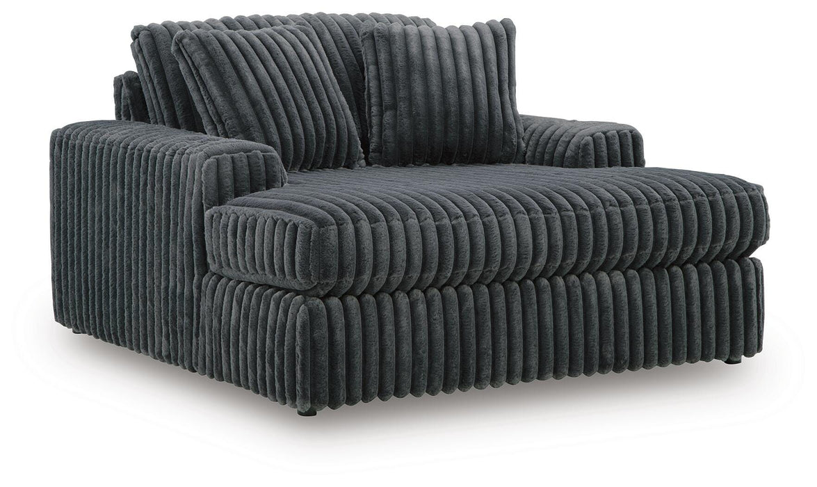 Midnight-Madness Oversized Chaise - CasaBella Furniture (San Antonio, TX)