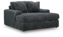 Midnight-Madness Oversized Chaise - CasaBella Furniture (San Antonio, TX)