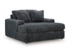 Midnight-Madness Oversized Chaise - CasaBella Furniture (San Antonio, TX)
