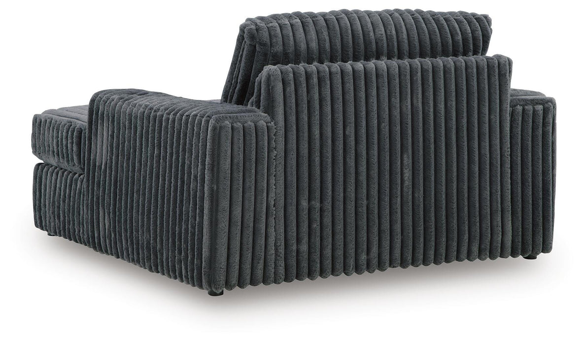 Midnight-Madness Oversized Chaise - CasaBella Furniture (San Antonio, TX)