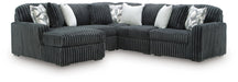 Midnight-Madness Sectional with Chaise - CasaBella Furniture (San Antonio, TX)