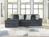 Midnight-Madness Sectional Sofa with Chaise - CasaBella Furniture (San Antonio, TX)