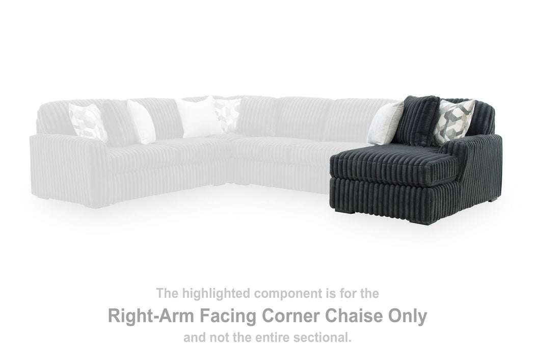 Midnight-Madness Super Chaise - CasaBella Furniture (San Antonio, TX)