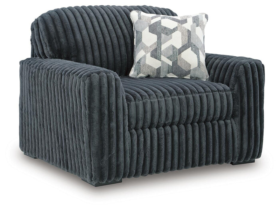 Midnight-Madness Oversized Chair - CasaBella Furniture (San Antonio, TX)