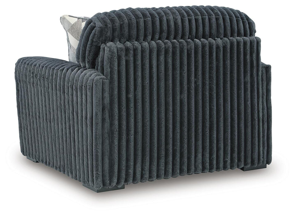 Midnight-Madness Oversized Chair - CasaBella Furniture (San Antonio, TX)