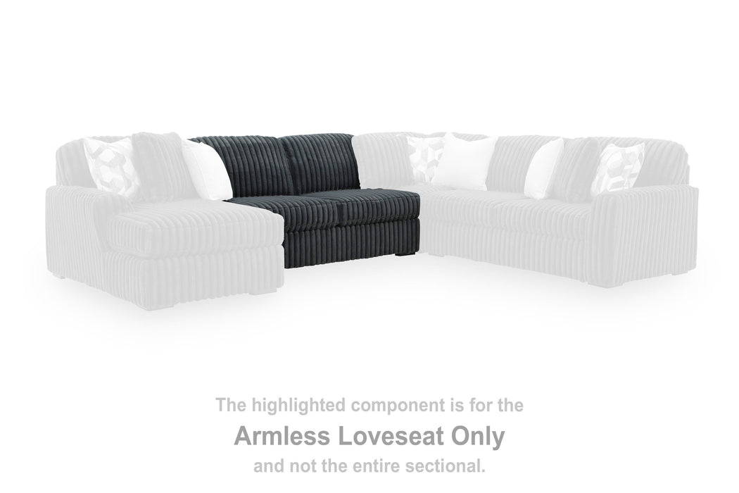 Midnight-Madness Sectional with Chaise - CasaBella Furniture (San Antonio, TX)