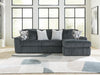 Midnight-Madness Sectional Sofa with Chaise - CasaBella Furniture (San Antonio, TX)