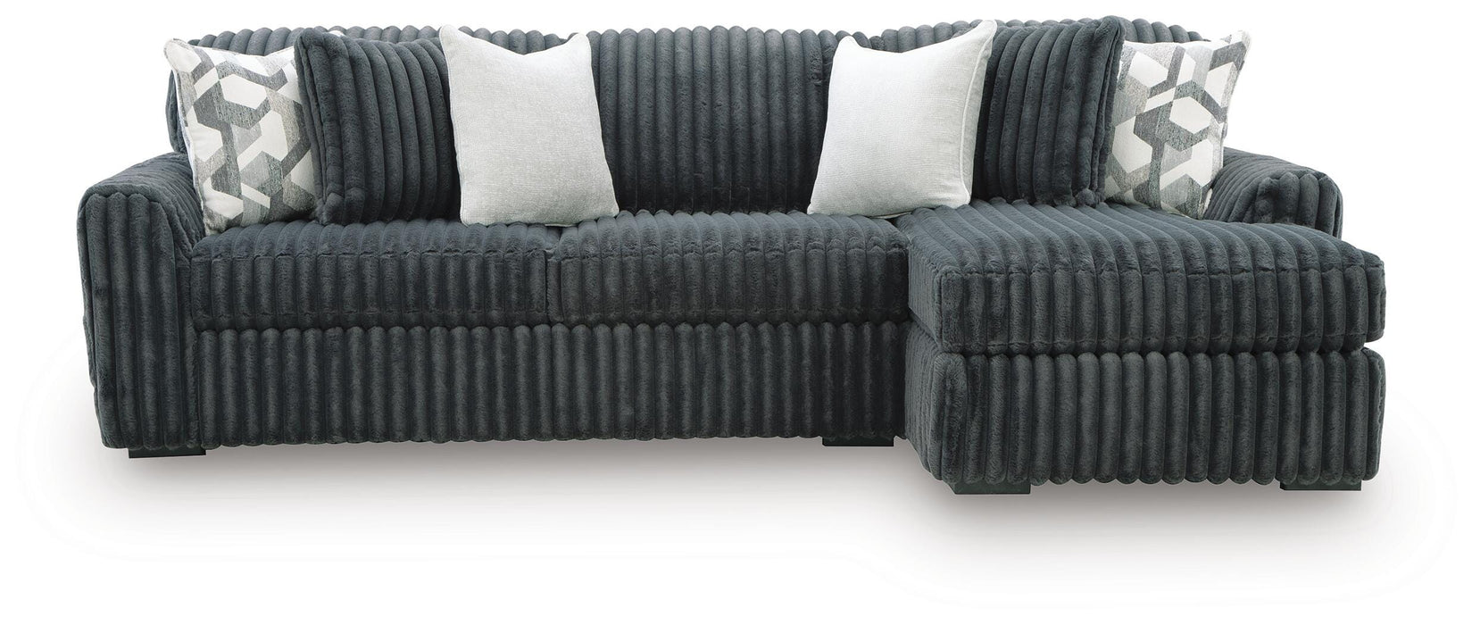 Midnight-Madness Sectional Sofa with Chaise - CasaBella Furniture (San Antonio, TX)
