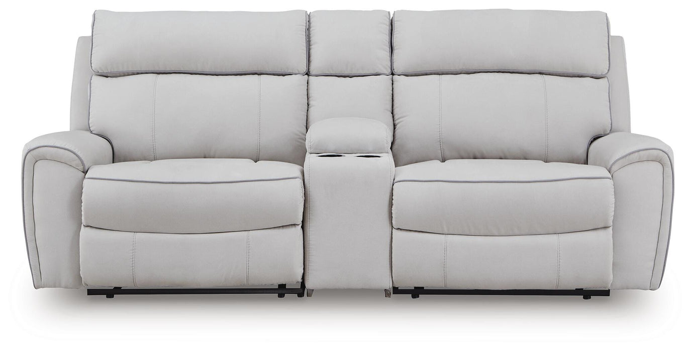 Social Pointe Power Reclining Sectional - CasaBella Furniture (San Antonio, TX)