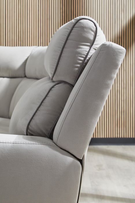 Social Pointe Power Reclining Sectional - CasaBella Furniture (San Antonio, TX)
