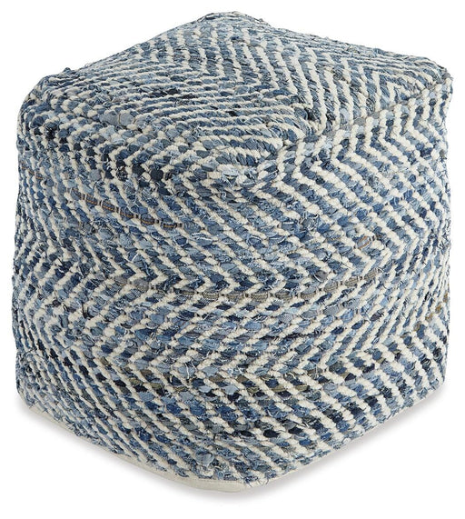 Chevron Pouf - CasaBella Furniture (San Antonio, TX)