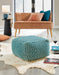Brynnsen Pouf - CasaBella Furniture (San Antonio, TX)