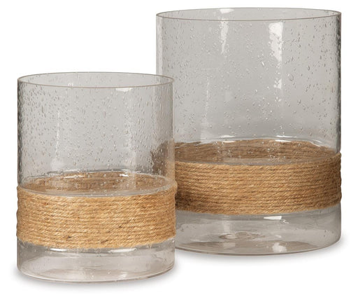 Eudocia Candle Holder (Set of 2) - CasaBella Furniture (San Antonio, TX)