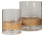 Eudocia Candle Holder (Set of 2) - CasaBella Furniture (San Antonio, TX)