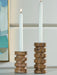 Emsleyfield Candle Holder Set (Set of 2) - CasaBella Furniture (San Antonio, TX)