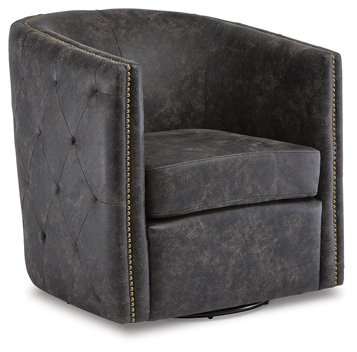 Brentlow Swivel Accent Chair - CasaBella Furniture (San Antonio, TX)