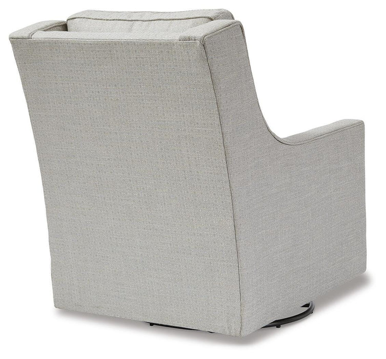 Kambria Swivel Glider Accent Chair - CasaBella Furniture (San Antonio, TX)