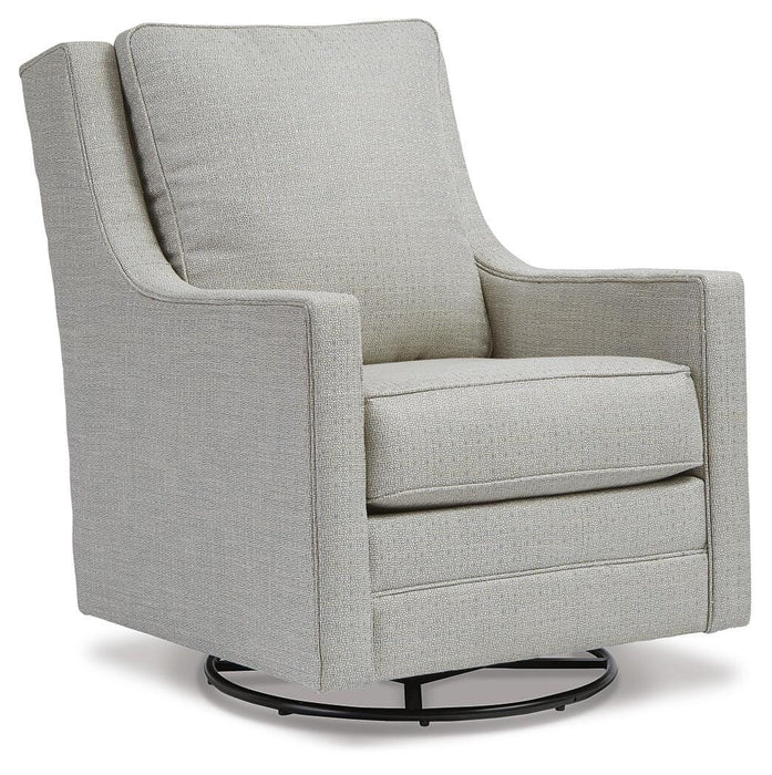 Kambria Swivel Glider Accent Chair - CasaBella Furniture (San Antonio, TX)