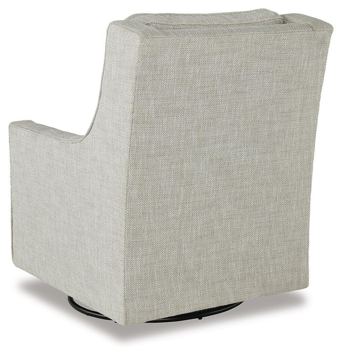 Kambria Swivel Glider Accent Chair - CasaBella Furniture (San Antonio, TX)