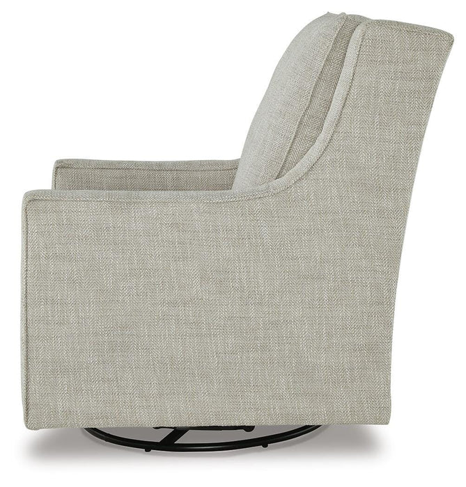 Kambria Swivel Glider Accent Chair - CasaBella Furniture (San Antonio, TX)