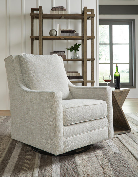 Kambria Swivel Glider Accent Chair - CasaBella Furniture (San Antonio, TX)