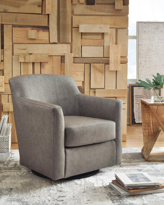 Bradney Swivel Accent Chair - CasaBella Furniture (San Antonio, TX)
