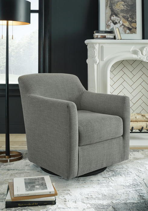 Bradney Swivel Accent Chair - CasaBella Furniture (San Antonio, TX)