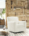 Herstow Swivel Glider Accent Chair - CasaBella Furniture (San Antonio, TX)
