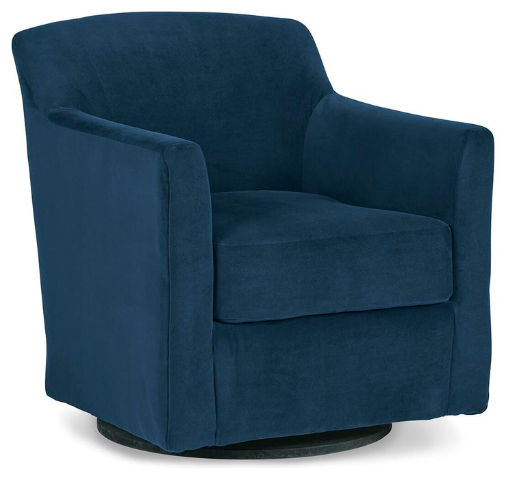 Bradney Swivel Accent Chair - CasaBella Furniture (San Antonio, TX)