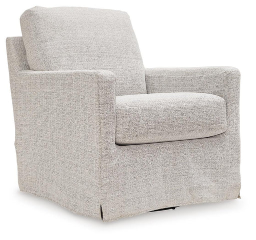 Nenana Next-Gen Nuvella Swivel Glider Accent Chair - CasaBella Furniture (San Antonio, TX)