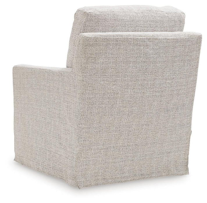 Nenana Next-Gen Nuvella Swivel Glider Accent Chair - CasaBella Furniture (San Antonio, TX)