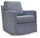 Nenana Next-Gen Nuvella Swivel Glider Accent Chair - CasaBella Furniture (San Antonio, TX)