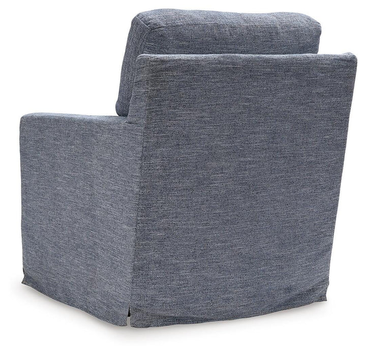 Nenana Next-Gen Nuvella Swivel Glider Accent Chair - CasaBella Furniture (San Antonio, TX)