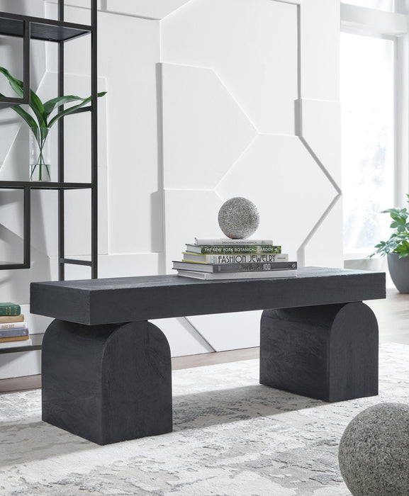 Holgrove Accent Bench - CasaBella Furniture (San Antonio, TX)