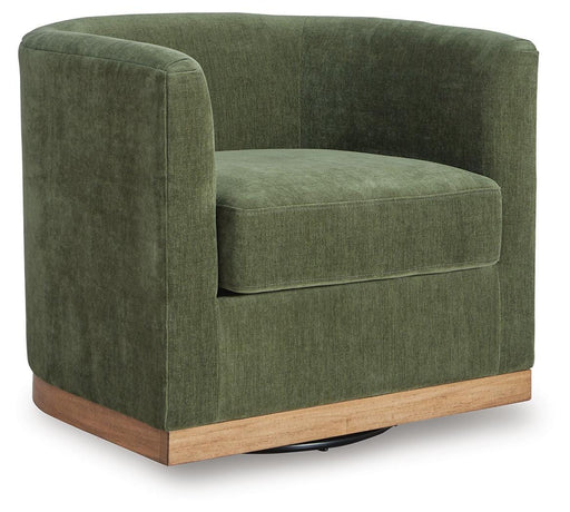 Jersonlow Swivel Accent Chair - CasaBella Furniture (San Antonio, TX)