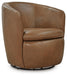 Kierreys Swivel Accent Chair - CasaBella Furniture (San Antonio, TX)