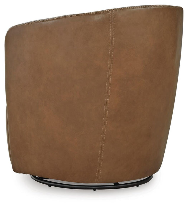 Kierreys Swivel Accent Chair - CasaBella Furniture (San Antonio, TX)