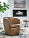 Kierreys Swivel Accent Chair - CasaBella Furniture (San Antonio, TX)