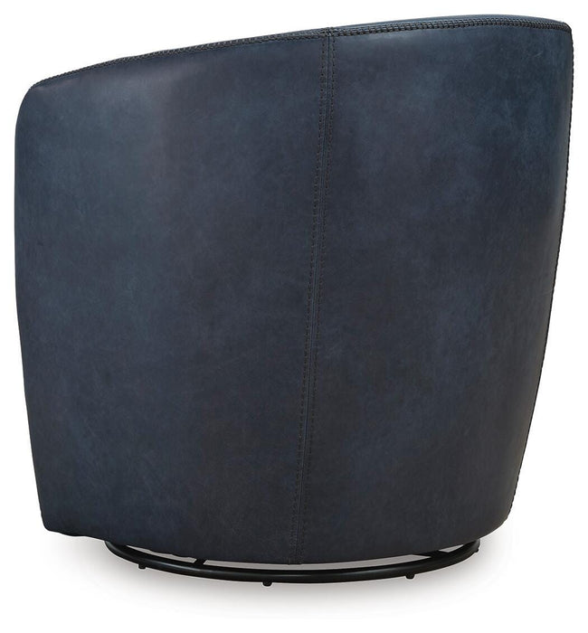 Kierreys Swivel Accent Chair - CasaBella Furniture (San Antonio, TX)