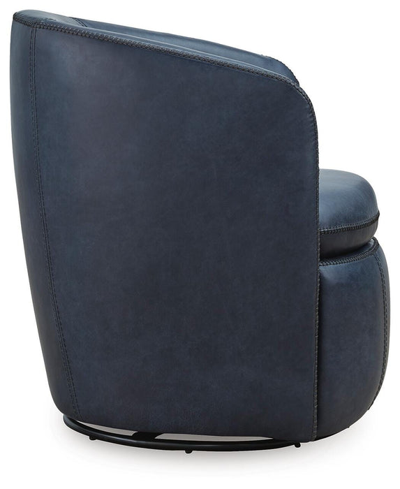 Kierreys Swivel Accent Chair - CasaBella Furniture (San Antonio, TX)