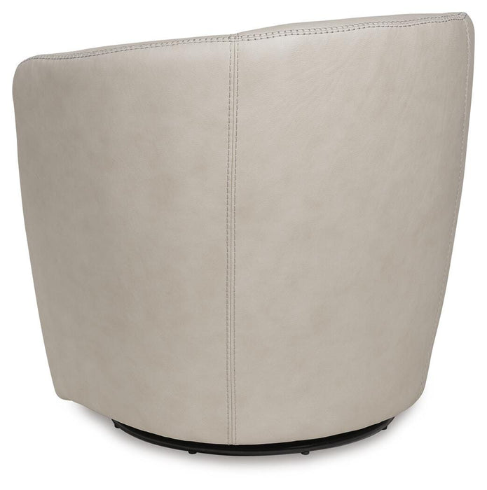 Kierreys Swivel Accent Chair - CasaBella Furniture (San Antonio, TX)
