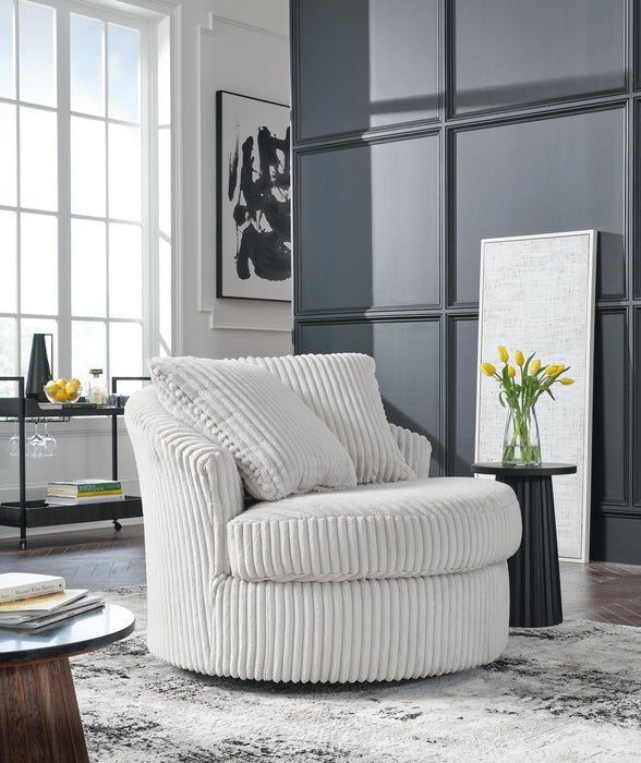 Gramwell Swivel Accent Chair - CasaBella Furniture (San Antonio, TX)