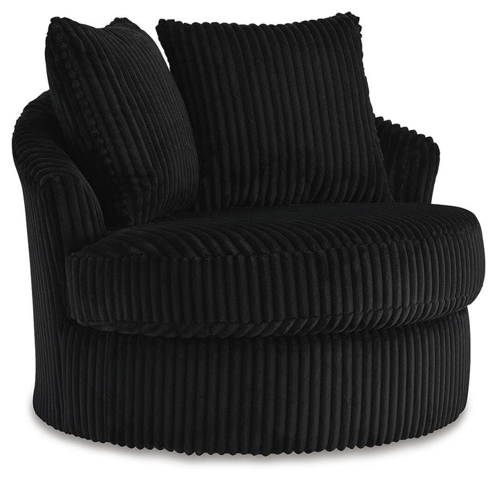 Gramwell Swivel Accent Chair - CasaBella Furniture (San Antonio, TX)
