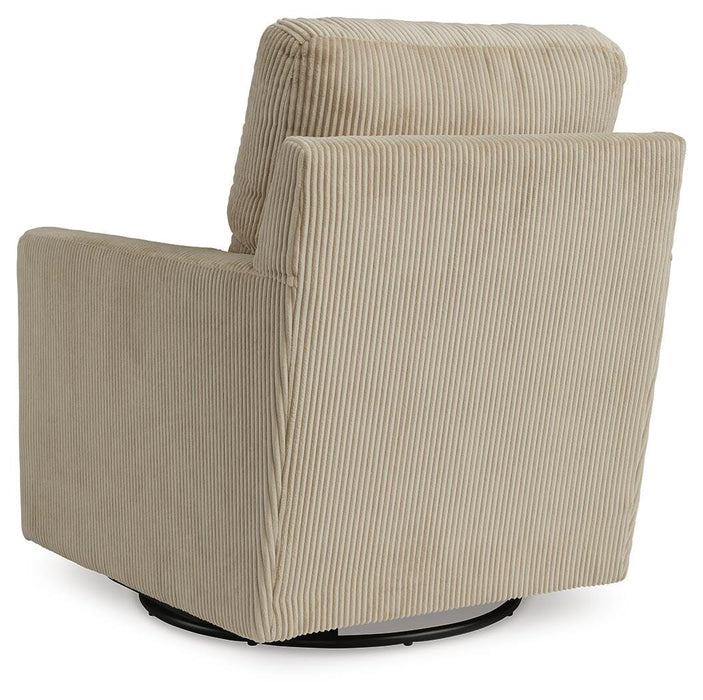 Icaman Swivel Accent Chair - CasaBella Furniture (San Antonio, TX)