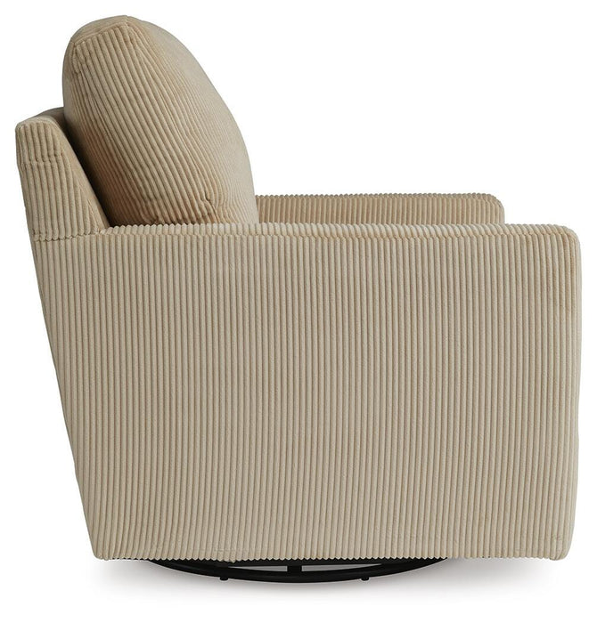 Icaman Swivel Accent Chair - CasaBella Furniture (San Antonio, TX)